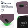 Pouzdro Kwmobile pro Google Pixel 8a, fialové, silikonové, KWM000020KU014C