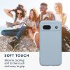 Pouzdro Kwmobile pro Google Pixel 8a, světle modré, silikonové, KWM000020KU015C