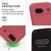 Pouzdro Kwmobile pro Google Pixel 8a, tmavě růžové, silikonové, KWM000020KU016C