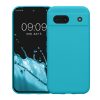Pouzdro Kwmobile pro Google Pixel 8a, světle modré, silikonové, KWM000020KU017C