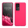 Pouzdro Kwmobile pro Xiaomi 12T/12T Pro, růžové, silikonové, KWM000017RL012C