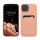 Pouzdro Kwmobile pro Apple iPhone 15, světle růžové, silikonové, KWM000020EM008C