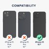 Pouzdro Kwmobile pro Apple iPhone 15, světle zelené, silikonové, KWM000020EM009C