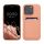 Pouzdro Kwmobile pro Apple iPhone 15 Pro, světle růžové, silikonové, KWM000020EO008C