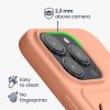 Pouzdro Kwmobile pro Apple iPhone 15 Pro, světle růžové, silikonové, KWM000020EO008C