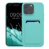 Silikonový kryt Kwmobile pro Apple iPhone 15 Pro Max, světle zelený, KWM000020EP009C