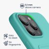 Silikonový kryt Kwmobile pro Apple iPhone 15 Pro Max, světle zelený, KWM000020EP009C