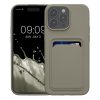 Silikonový kryt Kwmobile pro Apple iPhone 15 Pro Max, šedý, KWM000020EP011C