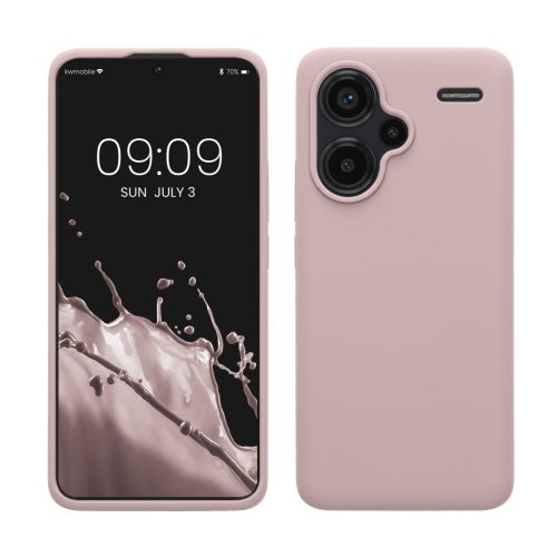 Pouzdro Kwmobile pro Xiaomi Redmi Note 13 Pro Plus 5G, fialové, silikonové, KWM000020KH014C