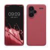 Pouzdro Kwmobile pro Xiaomi Redmi Note 13 Pro Plus 5G, tmavě růžové, silikonové, KWM000020KH015C
