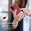 Pouzdro Kwmobile pro Xiaomi Redmi Note 13 Pro Plus 5G, tmavě růžové, silikonové, KWM000020KH015C
