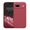 Pouzdro Kwmobile pro Google Pixel 8a, tmavě růžové, silikonové, KWM000020KQ018C
