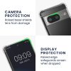 Pouzdro Kwmobile s odnímatelným šňůrkou pro Google Pixel 7, průhledné/černé, silikonové, KWM000020PC001C