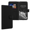 Pouzdro Kwmobile pro Samsung Galaxy A25, černé, ekokůže/silikon, KWM000021TU001C