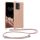 Pouzdro Kwmobile se šňůrkou pro Motorola Edge 40 Neo, krémové, silikonové, KWM000022NX004C