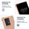 Pouzdro Kwmobile se šňůrkou pro Motorola Edge 40 Neo, krémové, silikonové, KWM000022NX004C