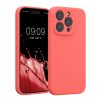 Silikonový kryt Kwmobile pro Apple iPhone 15 Pro, růžový, KWM000022OM008C