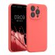 Silikonový kryt Kwmobile pro Apple iPhone 15 Pro, růžový, KWM000022OM008C
