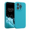 Silikonový kryt Kwmobile pro Apple iPhone 15 Pro, světle modrý, KWM000022OM009C