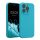 Silikonový kryt Kwmobile pro Apple iPhone 15 Pro, světle modrý, KWM000022OM009C