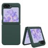 Pouzdro Kwmobile pro Samsung Galaxy Z Flip5, tmavě zelené, silikonové, KWM000021UD004C