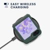 Pouzdro Kwmobile pro Samsung Galaxy Z Flip5, tmavě zelené, silikonové, KWM000021UD004C