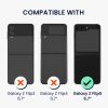 Silikonový kryt Kwmobile pro Samsung Galaxy Z Flip5, bílý, KWM000021UD006C