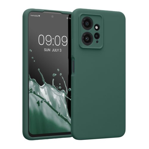 Pouzdro Kwmobile pro Xiaomi Redmi Note 12, zelené, silikonové, KWM000018UL018C