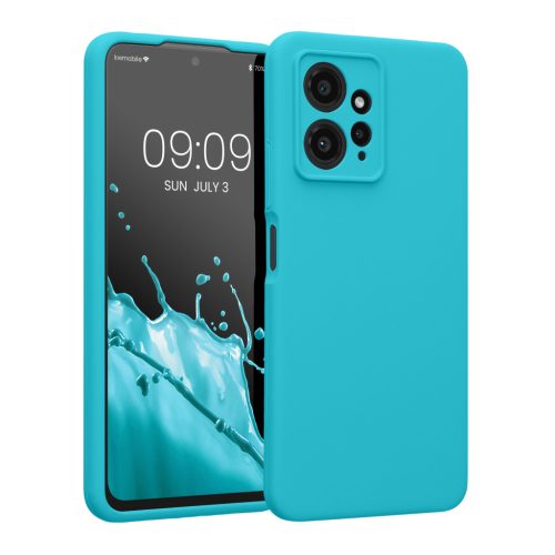 Pouzdro Kwmobile pro Xiaomi Redmi Note 12, světle modré, silikonové, KWM000018UL020C