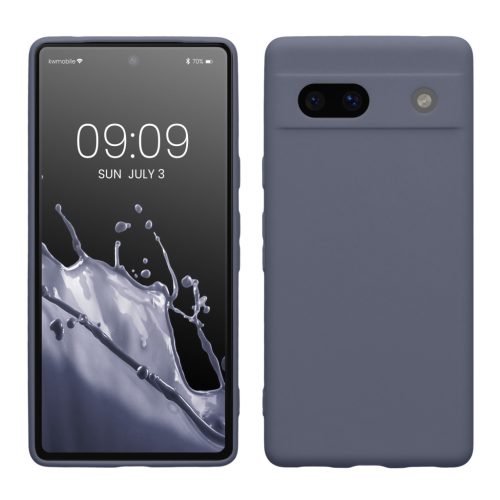 Pouzdro Kwmobile pro Google Pixel 7a, šedé, silikonové, KWM000019YF037C