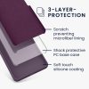 Pouzdro Kwmobile pro Google Pixel 8a, fialové, silikonové, KWM000020KQ021C