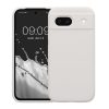 Pouzdro Kwmobile pro Google Pixel 8a, bílé, silikonové, KWM000020KQ022C