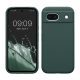 Pouzdro Kwmobile pro Google Pixel 8a, zelené, silikonové, KWM000020KQ023C