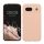 Pouzdro Kwmobile pro Google Pixel 8a, krémové, silikonové, KWM000020KU020C