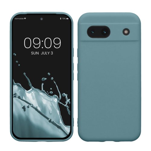 Pouzdro Kwmobile pro Google Pixel 8a, zelené, silikonové, KWM000020KU021C