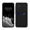 Pouzdro Kwmobile pro Samsung Galaxy A55 5G, černé, silikonové, KWM000021TH001C
