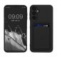 Pouzdro Kwmobile pro Samsung Galaxy A25, černé, silikonové, KWM000021TJ001C