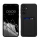 Pouzdro Kwmobile pro Samsung Galaxy A35, černé, silikonové, KWM000021TK001C