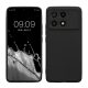 Pouzdro Kwmobile pro Poco F6 Pro, černé, silikonové, KWM000020PN001C