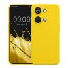 Pouzdro Kwmobile pro OnePlus Nord 3 5G, žluté, silikonové, KWM0000204U008C