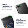 Pouzdro Kwmobile s odnímatelným šňůrkou pro Apple iPhone SE (2022)/iPhone SE (2020)/iPhone 8, průhledné/černé, silikonové, KWM000022TJ001C
