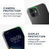 Pouzdro Kwmobile s odnímatelným šňůrkou pro Apple iPhone 12, průhledné/černé, silikonové, KWM000022TN001C