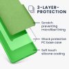 Pouzdro Kwmobile pro Google Pixel 8a, zelené, silikonové, KWM000020KQ025C