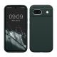 Pouzdro Kwmobile pro Google Pixel 8a, tmavě zelené, silikonové, KWM000020KQ028C