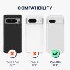 Pouzdro Kwmobile pro Google Pixel 8a, černé, silikonové, KWM000020KQ029C