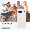 Pouzdro Kwmobile pro Google Pixel 8a, bílé, silikonové, KWM000020KU023C