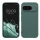 Pouzdro Kwmobile pro Google Pixel 9, zelené, silikonové, KWM000020PG003C