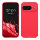 Pouzdro Kwmobile pro Google Pixel 9, růžové, silikonové, KWM000020PG006C