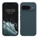 Pouzdro Kwmobile pro Google Pixel 9, tmavě zelené, silikonové, KWM000020PG008C