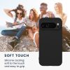 Pouzdro Kwmobile pro Google Pixel 9 Pro, černé, silikonové, KWM000020PH004C